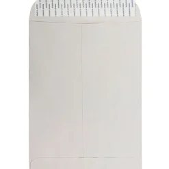 JAM Paper 9 x 12 Open End Catalog Envelopes with Peel and Seal Closure, Light Grey, 25/Pack (12931115a)