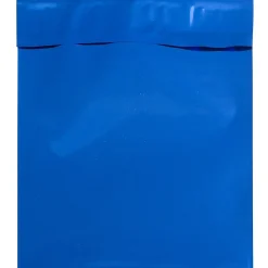 JAM Paper 6.25 x 7.875 Open End Catalog Foil Envelopes with Self-Adhesive Closure, Blue, 25/Pack (1323271)