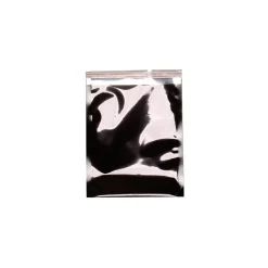 JAM Paper 6.25 x 7.875 Open End Catalog Foil Envelopes with Self-Adhesive Closure, Black, 100/Pack (01327706B)