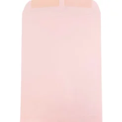 JAM Paper 6 x 9 Open End Catalog Envelopes, Baby Pink, 100/Pack (51285797)
