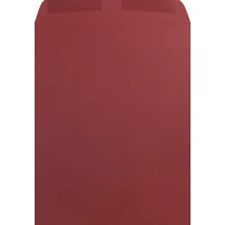 JAM Paper 9 x 12 Open End Catalog Envelopes, Dark Red, 100/Pack (31287532)