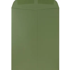 JAM Paper 9 x 12 Open End Catalog Envelopes, Olive Green, 25/Pack (31287534)