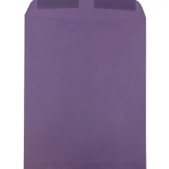 JAM Paper 10 x 13 Open End Catalog Envelopes, Dark Purple, 100/Pack (1287032f)