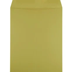 JAM Paper 10 x 13 Open End Catalog Envelopes, Chartreuse Green, 25/Pack (212813512)