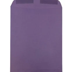 JAM Paper 10 x 13 Open End Catalog Envelopes, Dark Purple, 25/Pack (1287032)