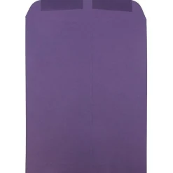 JAM Paper 9 x 12 Open End Catalog Envelopes, Dark Purple, 25/Pack (51287430)