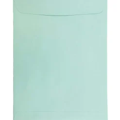 JAM Paper 10 x 13 Open End Catalog Envelopes, Aqua Blue, Bulk 1000/Carton (31287539B)