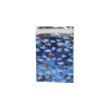 JAM Paper 6.25 x 7.875 Open End Catalog Foil Envelopes with Self-Adhesive Closure, Blue Santa, 25/Pack (1333327)