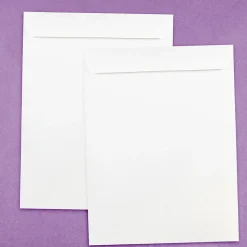 JAM Paper 9 x 12 Open End Catalog Envelopes, White, 25/Pack (1623197)