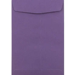 JAM Paper 6" x 9" Open End Catalog Envelopes, Dark Purple, 10/Pack (1287033D)