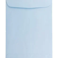 JAM Paper 10" x 13" Open End Catalog Envelopes, Baby Blue, 10/Pack (1286188B)