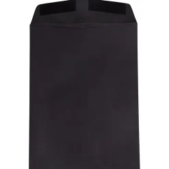JAM Paper 9" x 12" Open End Catalog Envelopes, Black, 10/Pack (V01225B)