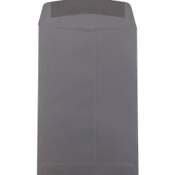 JAM Paper 6" x 9" Open End Catalog Envelopes, Dark Grey, 10/Pack (51285796B)