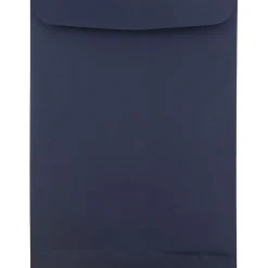 JAM Paper 9" x 12" Open End Catalog Envelopes, Navy Blue, 10/Pack (51287431C)