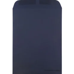 JAM Paper 9" x 12" Open End Catalog Envelopes, Navy Blue, 10/Pack (51287431C)