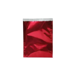 JAM Paper 9 x 12 Open End Foil Envelopes with Peel & Seal Closure, Red, 100/Pack (01323292B)