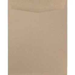 JAM Paper 9 x 12 Open End Kraft Catalog Envelopes, Brown Kraft Paper Bag, 50/Pack (6315446i)