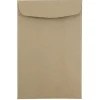 JAM Paper 6 x 9 Open End Kraft Catalog Envelopes, Brown Kraft Paper Bag, 50/Pack (51286524i)