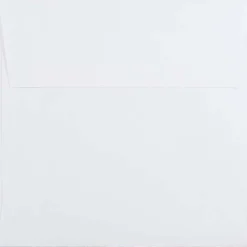 JAM Paper 5.5 x 5.5 Square Invitation Envelopes, White, 50/Pack (28415I)