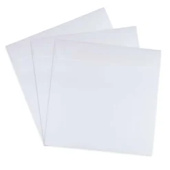 JAM Paper 8.5 x 8.5 Square Invitation Envelopes, White, 25/Pack (4231)