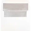 JAM Paper A6 Foil Lined Invitation Envelopes, 4.75 x 6.5, White with Silver Foil, 25/Pack (82927)