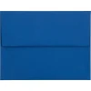 JAM Paper A2 Invitation Envelope 4 3/8" x 5 3/4", Presidential Blue, 25/Pack (563913396)