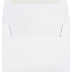 JAM Paper A2 Invitation Envelopes, 4.375 x 5.75, White, 25/Pack (MOOP6250LD)