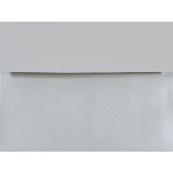 JAM Paper A7 Metallic Invitation Envelopes, 5.25 x 7.25, Stardream Silver, 50/Pack (GCST709I)