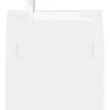 JAM Paper A7 Self Seal Invitation Envelopes, 5 1/4" x 7 1/4", Bright White, 25/Pack (FE4580-05-25)