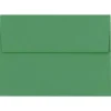JAM Paper A4 Self Seal Invitation Envelopes, 4 1/4" x 6 1/4", Holiday Green, 250/Pack (4872-L17-250)