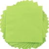 JAM Paper Beverage Napkin, 2-ply, Lime Green, 50 Napkins/Pack (5255620723)