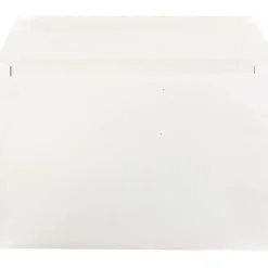 JAM PAPER Booklet Commercial Envelopes, 7 1/2" x 10 1/2", White, 50/Pack (4246H)