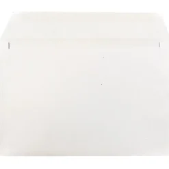 JAM Paper Booklet Envelope 6 1/2" x 9 1/2", White, 100/Pack (4241d)