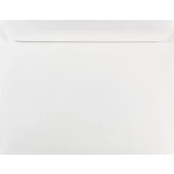 JAM Paper Booklet Envelopes, 10" x 13", White, 25/Pack (4023222)
