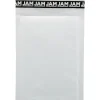 JAM Paper Bubble Lite Padded Mailers, Size #0, 6" x 8 1/2", White Kraft, 25/Pack (2812719)