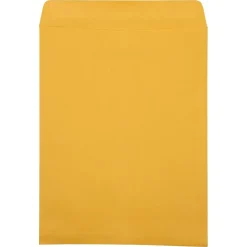 JAM Paper Catalog Envelope 10" x 13", Brown Kraft, 50/Pack (9258-50)