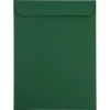 JAM Paper Catalog Envelope 9" x 12", Dark Green, 50/Pack (31287529i)