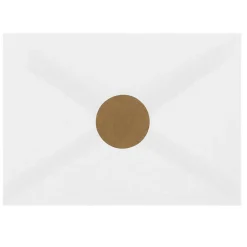 JAM Paper Circle Round Label Sticker Seals, 1 2/3 Inch Diameter, Brown Kraft, 120/Pack (3147612192)