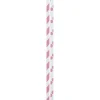 JAM Paper® Color Paper Straws, 7 3/4 x 1/4, Pink Stripes and Dots, 24/Pack (52662006970)