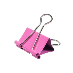 JAM Paper Colored Binder Clips, Medium, 5/8