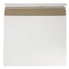 JAM Paper® Expandable Photo Mailer Envelopes with Self-Adhesive Closure, 15 x 12.5 x 1, White, 6 Rigid Mailers/Pack (38906707B)