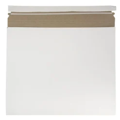 JAM Paper® Expandable Photo Mailer Envelopes with Self-Adhesive Closure, 15 x 12.5 x 1, White, 6 Rigid Mailers/Pack (38906707B)