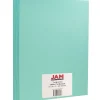 JAM Paper Extra Heavyweight 130 lb. Cardstock Paper, 8.5" x 11", Turquoise, 25 Sheets/Pack (296131624)