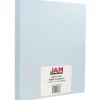 JAM Paper Extra Heavyweight 130 lb. Cardstock Paper, 8.5" x 11", Baby Blue, 25 Sheets/Pack (296131623)