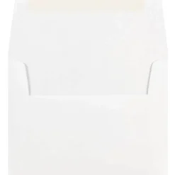 JAM PAPER Gummed A7 Invitation Envelopes, 5 1/4" x 7 1/4", White, 50/Pack (73767I)