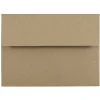 JAM Paper Kraft A6 Invitation Envelopes, 4.75 x 6.5, Brown Kraft Paper Bag, 25/Pack (LEKR650)