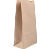 JAM Paper Kraft Lunch Bags, Medium, 5" x 9.75" x 3", Brown Kraft Recycled, Bulk 500 Bags/Box (691KRBRB)