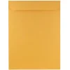 JAM Paper Kraft Open End Kraft Catalog Envelopes, 9" x 12", Brown Kraft, 50/Pack (4132I)