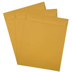 JAM Paper Kraft Open End Catalog Envelope, 11 1/2