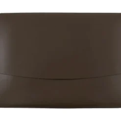 JAM Paper Leather Portfolio Case with Snap Closure, Brown, 12/Carton (2233317451B)
